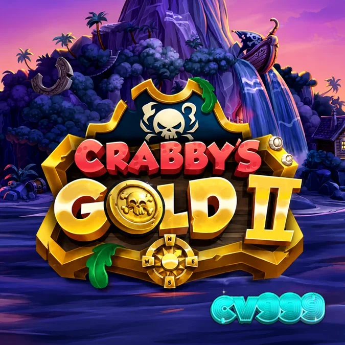 Crabby’s Gold 2 স্লট গেমের ইন্টারফেস এবং জলদস্যু থিমযুক্ত গ্রাফিক্স